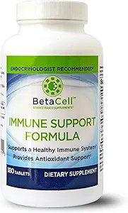 180 compresse - 6 in 1 Supplemento immunitario | Vitamina C - Elderberry - Selenio - Vitamina D - Zinco e Sacro Basilio - Difesa immunitaria per adulti e bambini