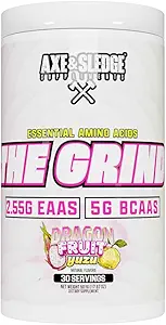 Gli aminoacidi essenziali di Grind, aminoacidi a catena ramificata, 30 Serve (Dragon Fruit Yuzu)