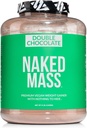 NAKED Vegan Maß - Double Chocolate Weight Gainer - 1.260 Kalorien, 50G Protein, Nichts Künstliches, All Natural Chocolate Protein Powder, Non-GMO, Soy & Gluten Free - 8LB Bulk - 11 Portionen
