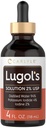 Carlyle Lugols Iodine 2 Prozent | 4 fl oz (Pack von 1) | Kaliumjodid und Jodlösung 2% Flüssigkeitstropfen