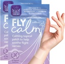 Laki Naturals Fly Calm Patch (2-Pack, 8 per Pack) | Ingredienti basati sulle piante per lo stress di viaggio aereo | Calma la tua paura di volare
