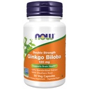 MAINTENANT compléments alimentaires, Ginkgo Biloba 120 mg, double résistance, projet non-OGM vérifié, 50 capsules de Veg