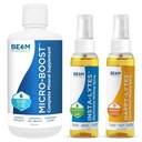 Boom Minerals Micro-Boost Humic Mineral Blend et Insta-Lytes Natural Liquid Electrolytes 2oz et Happy-Lytes Fluvic Electrolyte Misting Spray 2oz