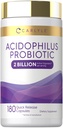 Carlyle Acidophilus Probiotikum für Frauen & Männer Verdauungsgesundheit | 2 Milliarden CFU | 180 Quick Release Kapseln | Nicht-GVO & Glutenfrei