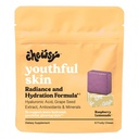 Pelle Gioventù Chewsy, Vitamine di Chews Fruity, Radiance & Hydration Formula, Acido Ialuronico, Estratto di semi di Uva, Antiossidanti & Minerali, Vitamine Raspberry Limonata Flavor 6-Day Supply