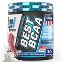 BPI Sports Best BCAA Powder - Supporto per il recupero del muscolo - Aminoacidi a catena ramificata | Blocchi di costruzione di proteine e muscoli - Post Workout Recovery – Hydration – Rainbow Ice, 30 Servings