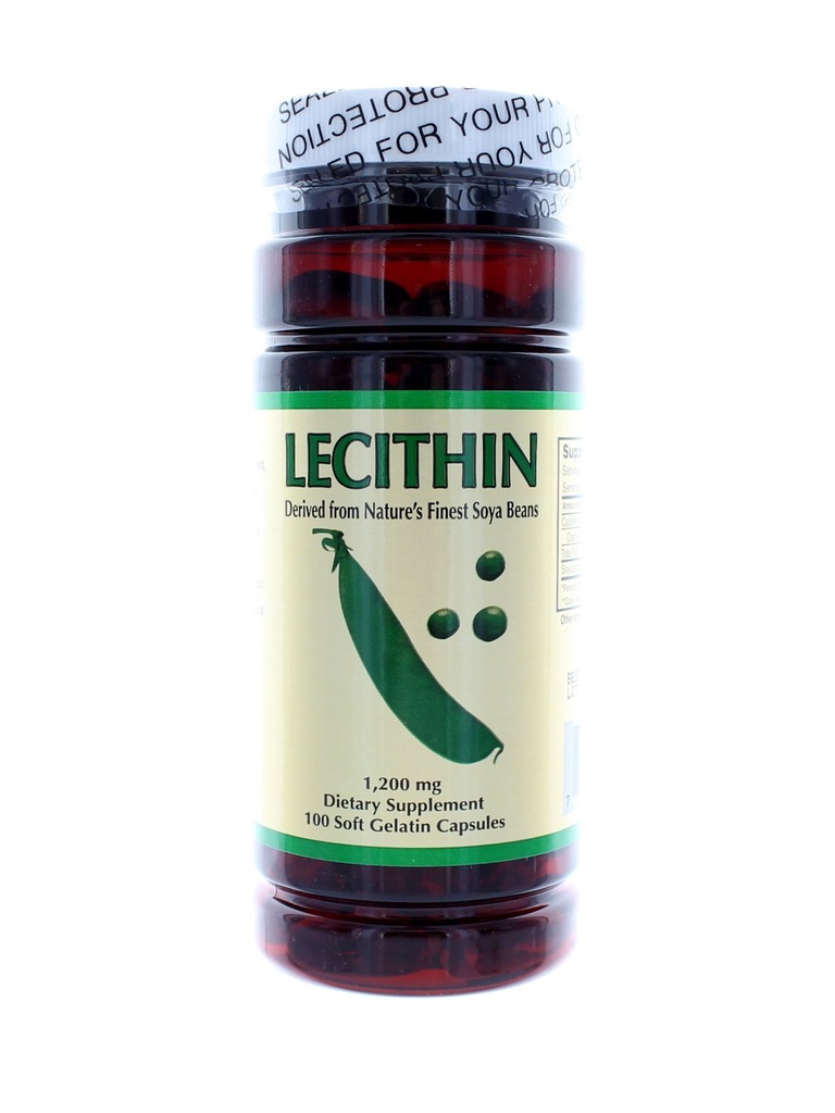 NCB Lecithin 1200 Mg - 100 Soft Gelatin Kapseln
