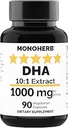 MONOHERB DHA Extrakt 1000 mg - 90 Vegetarische Kapseln