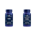 Lebensverlängerung TMG 500 mg – Trimethylglycin-Ergänzung – Ermutigt gesunde Homocystein-Level – Glutenfrei – Non-GMO – Vegetarisch – 60 flüssige vegetarische Kapseln & Optimiertes Folate