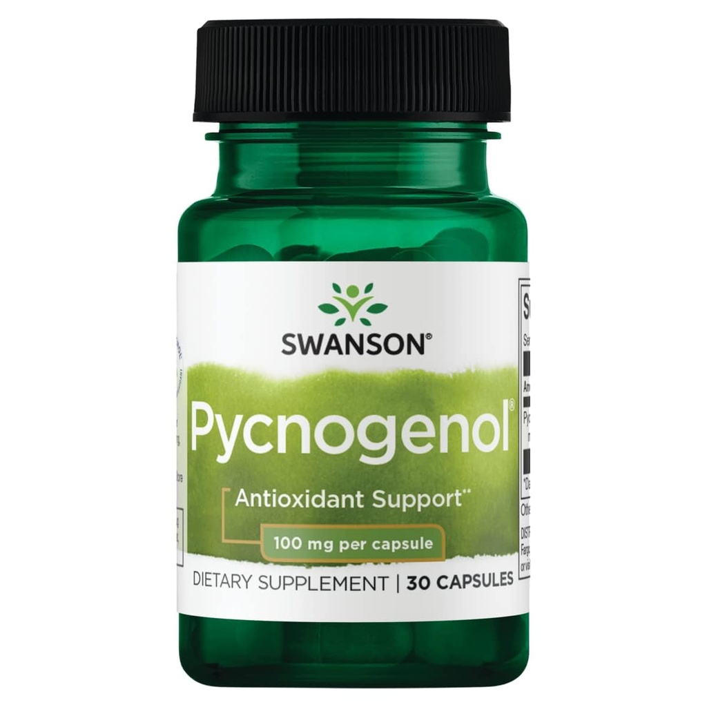 Swanson Pycnogenol 100 Milligrammes 30 Capsules