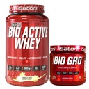 iSatori Bio-GRO Vanilla Ice Cream (60 Servierungen) & Bio-Active Whey Protein Powder Unflavored (30 Servierungen)