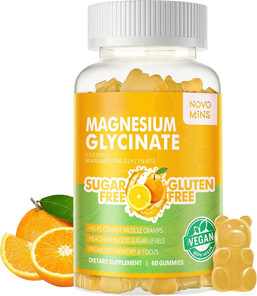 60 CT Magnesio Glycinate Gummies