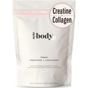 Neu - Kreatin + Kollagen für Frauen – Unterstützt Lean Muskelwachstum & Entwicklung, Booty Gain, Energy & Recovery – 5g Kreatin Monohydrat Plus 5000mg Collagen Peptides Combo – Unflavored, 30 Servietten