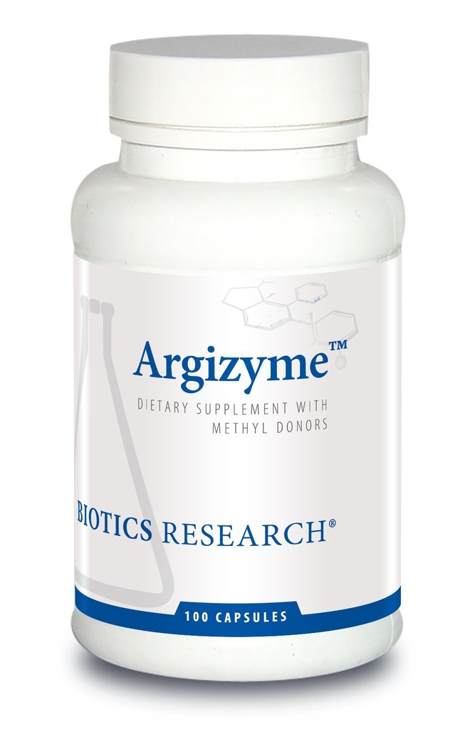 Biotics Research Argizyme Supporto nutrizionale per reni sani, aminoacidi, supporto ghiandolare, salute del tratto urinario, polvere di barbabietola, donatore di metile. 100 capsule