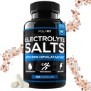 Polyfit Electrolyte Salts - 100 Salt Pills - NSF Certified - Electrolytes Replacement Salt Tablets for Runners - Supplement for Rapid Hydration, Recovery, and Endurance