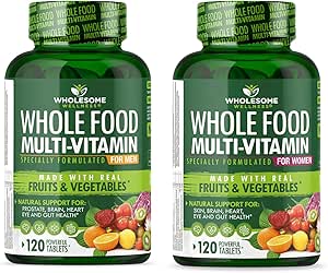 Ganze Wellness Ganze Lebensmittel Multivitamine für Männer + für Frauen Bundle