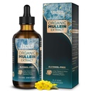 Mullein Tropfen für Lunge,Support Lung Cleanse/Detox & Respiratory Function for Healthy Breathing - Mullein Leaf Extract für Lungs-2 fl.oz