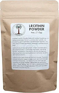 Polvere di lecitina (Soybean) - 4 once (113 grammi)