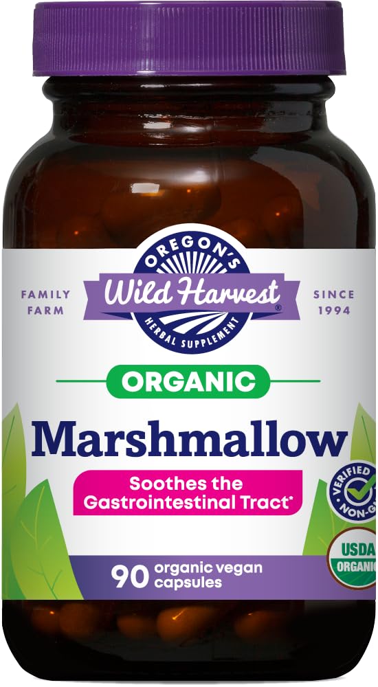 Oregon's Wild Harvest Marshmallow Bio Kräuterergänzung, 90 Count