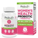 Probulin Womens Probiotic - Vaginal, UT, Gut & Immune Gesundheit mit Lactobacillus Reuteri - 20 Billion CFU, 12 Probiotic Strains & Prebiotics - 90 Vegan, Glutenfreie Kapseln für Ganzkörper-Wellness