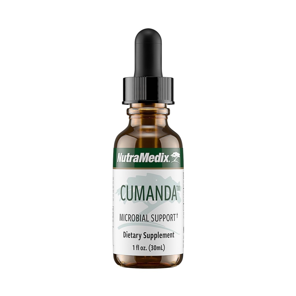 NutraMedix Cumanda Liquid Immune Support Supplemento - Tintura di erbe per promuovere Microbial, Digestivo & Gut Salute per le donne e gli uomini - Fatto con Huacapurana Tree Bark Extract (1oz / 30ml)