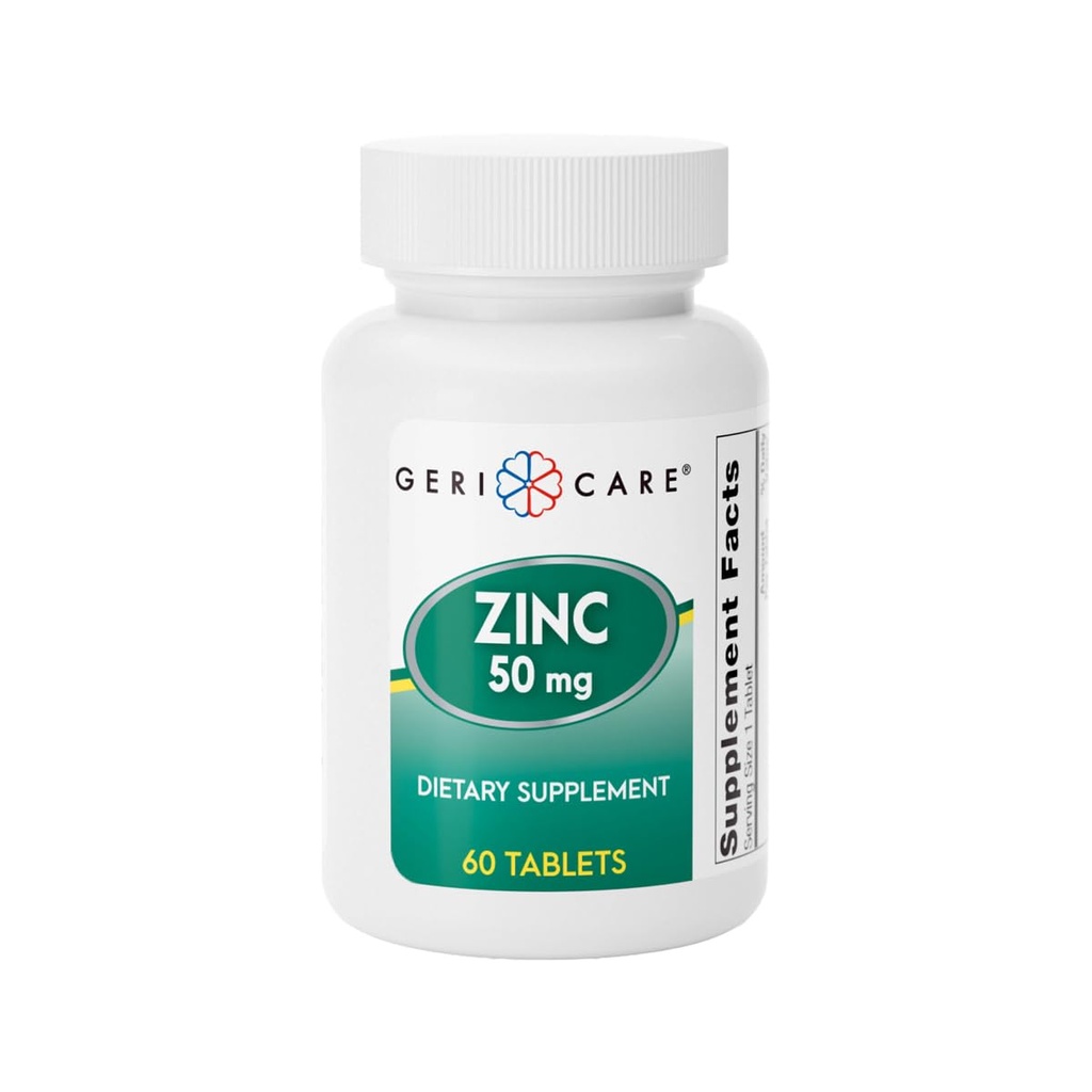 GeriCare Gericare Zinksulfat 220mg Nahrungsergänzung, 60 Graf