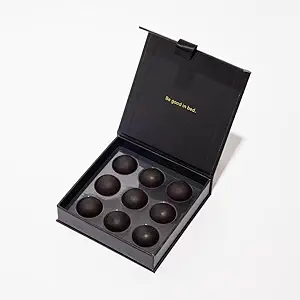 Molly J. Gocce di sonno – 5mg Melatonin Gummies con Magnesio & GABA – Pianta-Powered, Gommie di sonno imballato in una scatola regalo di lusso – Confezione di 9 gocce