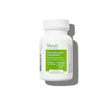 Murad Youth Renewal Supplement für Glatte, Plump Skin – Anti-Aging Beauty Supplement - Kollagen und Ceramide reduzieren Falten und feine Linien von innen