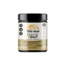 TERRA ORIGIN Gesundes Gut Pulver (Honey Lemon) | 30-Servings mit L-Glutamin, Zink, Glucosamin, Slippery Elm Bark und mehr!