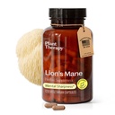 Pflanzentherapie Lion's Mane Mushroom Supplement Kapseln hergestellt in USA 4 Monate Versorgung unterstützt Gehirn Gesundheit, Psychische Klarheit und Gedächtnis Ergänzungen für Frauen & Männer 120 Vegetarische Kapsel