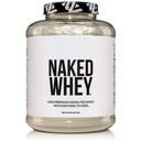 NAKED WHEY 5LB 100% Grass Fed polvere di proteine del siero non aromatizzata - Solo 1 Ingrediente, non denaturato - Nessun OGM, Soia o Gluten - Nessuna conservazione - Promuovere la crescita e il recupero del muscolo - 76 Serve