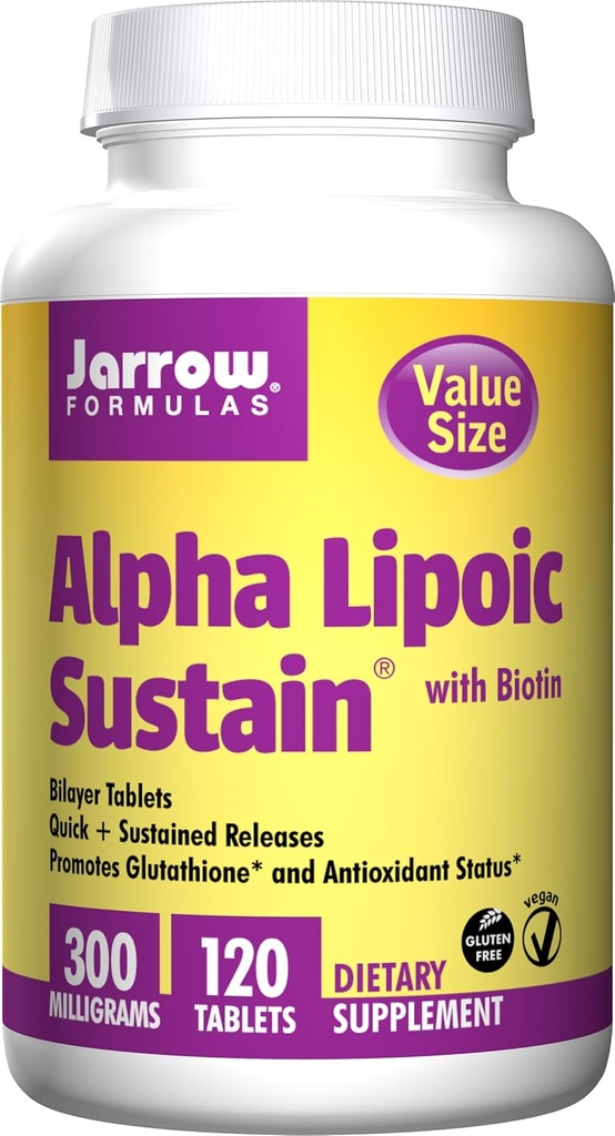 Formules de soutien alpha lipoïque 300, taille de valeur, 300 Mg, 120 comprimés de soutien ( 3-Pack)