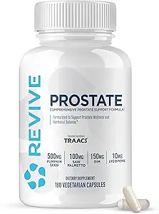Revive MD Prostate Supplementi per gli uomini - Mantenere sano antigene prostatico-Specifico (PSA) Livelli, livelli di estrogeno e flusso urinario - Saw Palmetto & Beta Sitosterol per il supporto della salute della prostata
