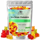 Sea Moss Gummies - Irish sea Moss raw Organic, Bladderwrack, Burdock Root. Contiene Sea Moss Gel and Powder. Superfoods per Vegan, Keto e Dr Sebi Diet. Immune Boosting (1, originale)