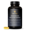 Inessa Multivitamina metilata per uomini e donne - Advanced Natural Daily Mens Multivitaminici con CoQ10 100mg, Vitamine D3, K2, A, B Vitamine complesse, Acido Folico & Zinc - 60 Compresse Vegan