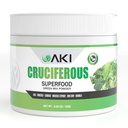 AKI Cruciferous Superfood Green Mix Powder - Prodotto da Kale, Broccoli, Bruxelles Sprouts, Cabbage - Confezionato con Phytonutrients & Vitamins (5.3oz/150g)