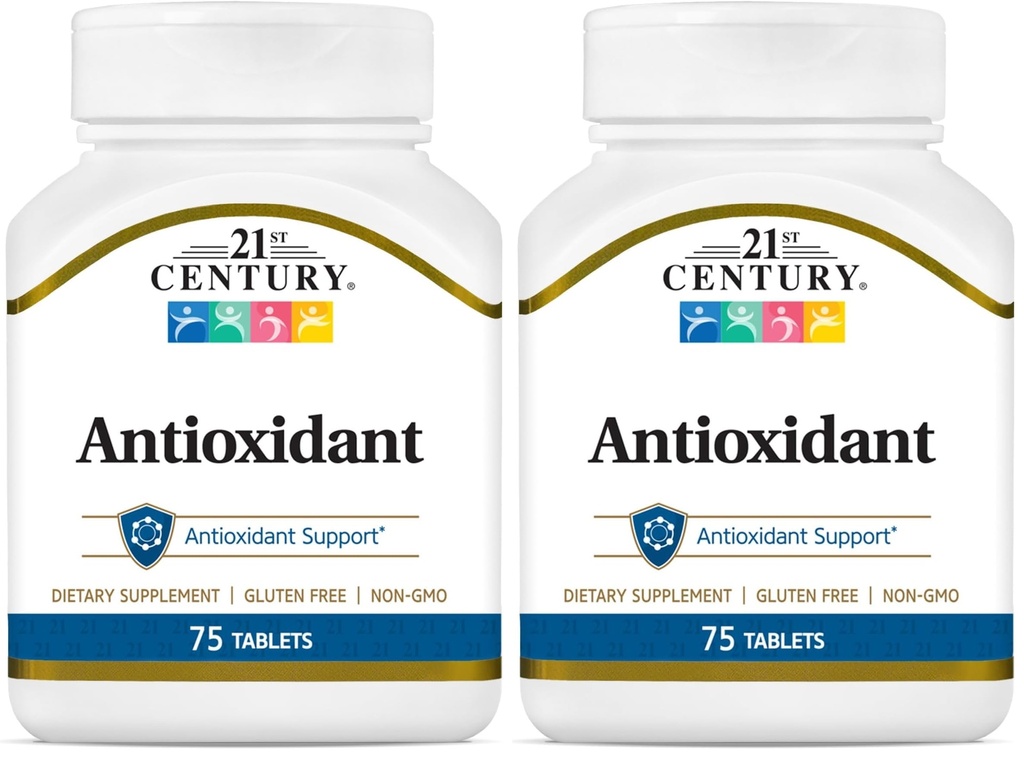 Comprimés antioxydants Ace du 21ème siècle, 75Conte (paquet de 2)
