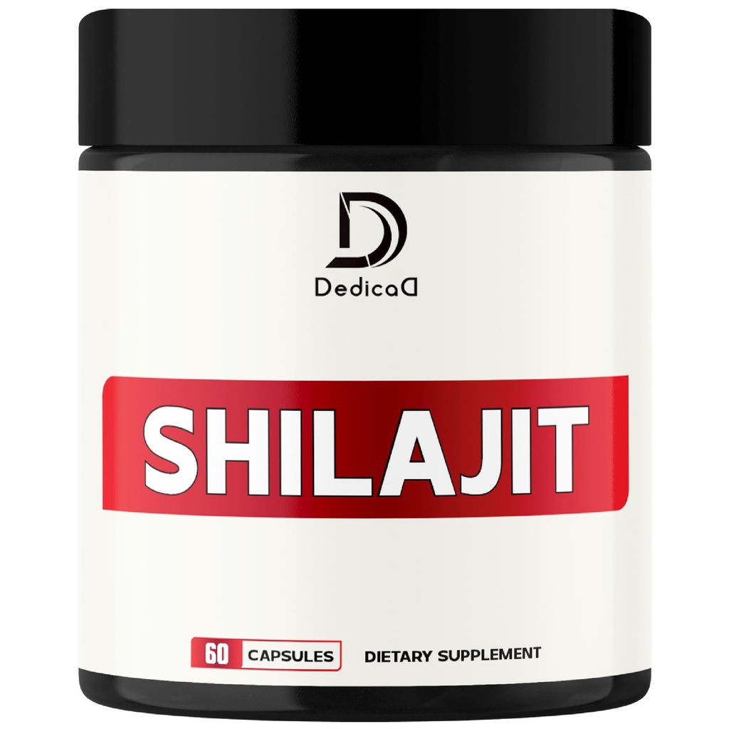 1000Mg Shilajit Pure Himalayan Bio Kapseln - Enthält natürliche Fulvic, Huminsäure & 85 Andere - Shilajit Ergänzung für Körperbalance, Herzgesundheit, Gehirn & Immunsystem Unterstützung - 60 Zähler