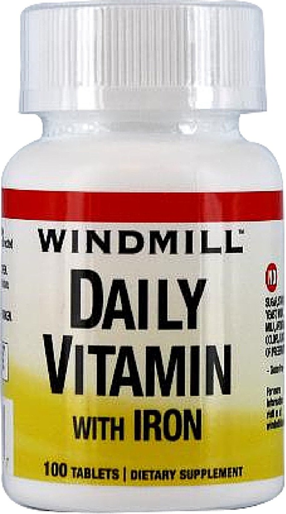 Windmühle Daily Vitamin mit Eisen und Beta-Carotene