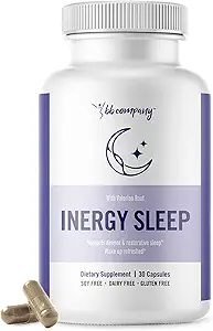 BB Company inergySLEEP | Natural Sleep Supplement & Sleep Aid for Deep Sleep, Hilft zu beruhigen & Relax | Magnesium, Lemon Balm, Black Cohosh, GABA, Holy Basil | Packaging Vary | 30 Ct