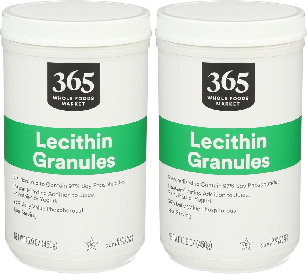 365 von Whole Foods Market, Lecithin Granules, 15.9 Unze (Pack von 2)