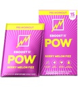 Polvere naturale pre allenamento EBOOST POW - 15 pacchetti, bacca Melon Fizz - Preworkout Energy Booster Gym Supplement Drink Mix per uomini e donne - Performance, Joint Mobility Support - senza glutine