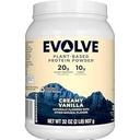 Evolve Plant Based Protein Powder, Vanilla Bean, 20g Vegan Protein, Dairy Free, Keine künstlichen Aromen, Non-GMO, 10g Fiber, Exclusive, 2 Pound (Packaging May Vary)