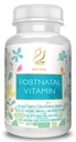 ACTIF postnatales Vitamin mit 25+ Bio-Vitaminen und Bio-Kräutern, Pflege- und Lactationsergänzungsmittel, unterstützt Baby's Brain Development, Non-GMO, Made in USA, 90 Count