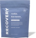 Rookie Wellness Recovery BCAA - Elektrolyt- und BCAA-Pulver mit 5 g verzweigten Ketten-Aminosäuren für Muskelrückgewinnung, Elektrolyte für Hydration, & Nur 10 Kalorien (30 Servierungen, Kokosnuss-Ananas)