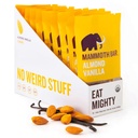 Mammoth Bar Mandel Vanille Bar - 10 Bio Protein Bars – Prebiotic • Paleo • Glutenfrei • Eiweiß • GMO Free • Rohe • Premium-Nüsse