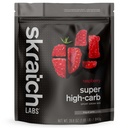 Schkrat Labs Super High-Carb Hydration Pulver | Kohlenhydratpulver mit Cluster Dextrin und Elektrolyten | Endurance Energy Drink | Raspberry (840 Gramm) | Non-GMO, Glutenfrei, Vegan, Kosher