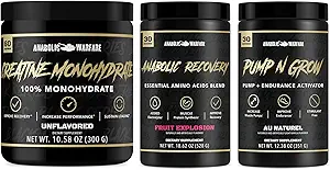 Creatina Monoidrato avanzato Creatina Formular, Pompa N Cresce Stimolant Free Pump & Endurance Activator e anabolizzanti Recupero Aminoacidi essenziali Blend
