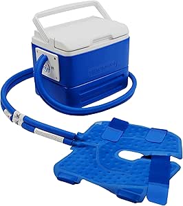 Polar Active Ice 3.0 | 9 QT Cold Therapy Ice Machine | Timer programmabile | Knee & Joint Pad | Cryotherapy Pain Relief System | Ace Bandage Style Compression