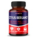 Citrus Bergamotte Ergänzung mit Rote Hefe Reis, CoQ10, Artichoke, Vitamin D3 - Unterstützung Gesamte Zirkulation Wellness und Immunsystem (150 Count (Pack von 1))